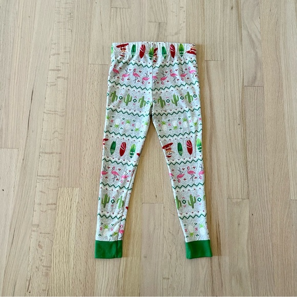 NWT Jammies For Your Families Surfing Santa Top & Pants Christmas Pajama Set - Picture 6 of 6